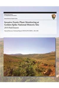 Invasive Exotic Plant Monitoring at Golden Spike National Historic Site