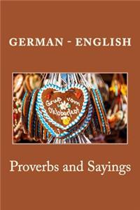 German - English Proverbs and Sayings
