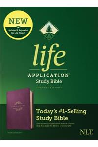 NLT Life Application Study Bible, Third Edition (Leatherlike, Purple)
