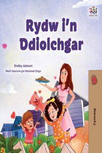 I am Thankful (Welsh Book for Children)