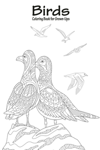 Birds Coloring Book for Grown-Ups 1