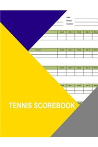 Tennis Scorebook