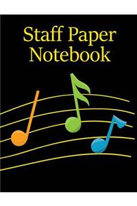 Staff Paper Notebook