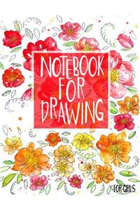 Notebook For Drawing For Girls