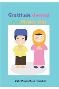 Gratitude Journal For Muslim kids