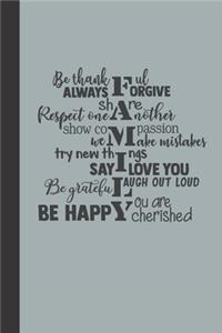 family be happy