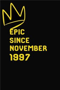 Epic Since November 1997