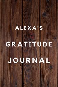 Alexa's Gratitude Journal