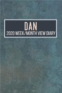 DAN 2020 Week/Month View Diary