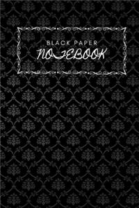 Black Paper Notebook