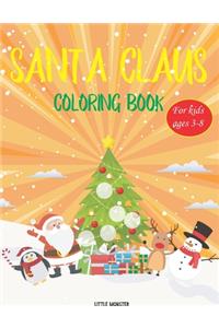 Santa Claus colouring books