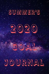 Summer's 2020 Goal Book