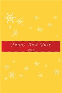 Happy New Year 2054 Notebook