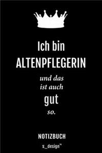 Notizbuch für Altenpfleger / Altenpflegerin