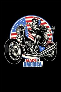 Made in America Patriotic Biker Journal