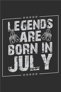 Legends Are Born In July