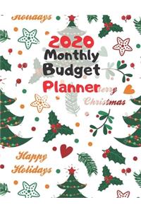 Monthly Budget Planner 2020