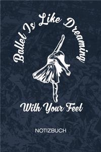 Ballet Is Like Dreaming With Your Feet