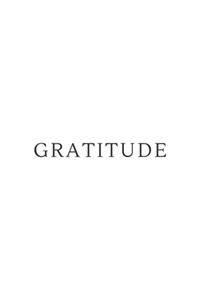 Gratitude