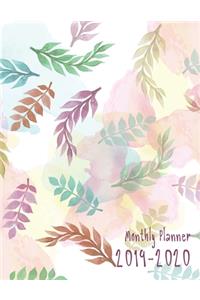 2019-2020 Monthly Planner