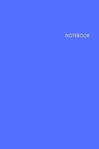 Notebook Blue Cover