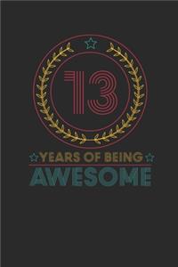 13 Years Of Being Awesome