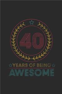 40 Years Of Being Awesome