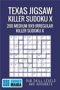Texas Jigsaw Killer Sudoku X