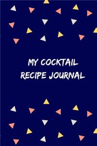 My cocktail recipe journal