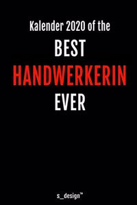 Kalender 2020 für Handwerker / Handwerkerin
