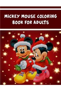 Mickey Mouse Coloring Book For Adults