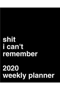 Shit I Can't Remember