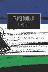 Travel Journal Lesotho