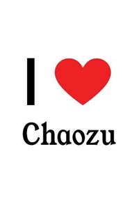 I Love Chaozu: Dragon Ball Z Designer Notebook