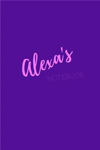 Alexa's Notebook