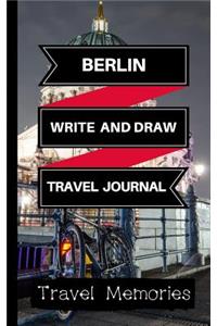 Berlin Write and Draw Travel Journal