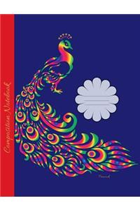 Peacock Composition Notebook