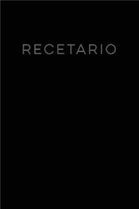 Recetario