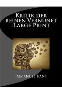 Kritik der reinen Vernunft