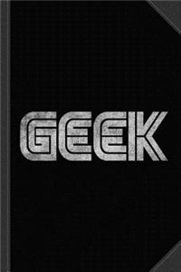 Geek Vintage Journal Notebook