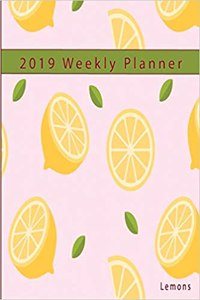 2019 Weekly Planner Lemons