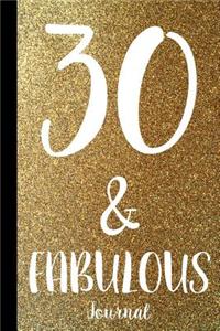 30 & Fabulous Journal