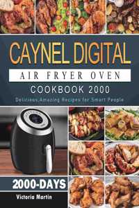 Caynel Digital Air Fryer Oven Cookbook 2000
