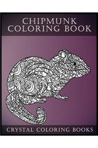 Chipmunk Coloring Book For Adults