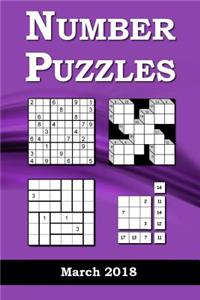 Number Puzzles: March 2018
