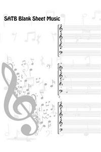 SATB Blank Sheet Music