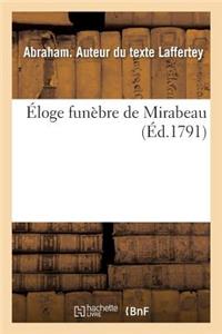 Éloge Funèbre de Mirabeau