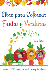 Libro para Colorear Frutas y Verduras