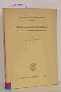 Politikwissenschaft Und Padagogik