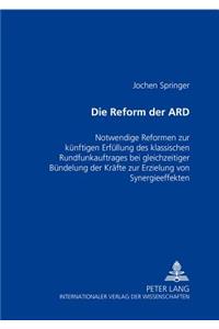 Die Reform der ARD